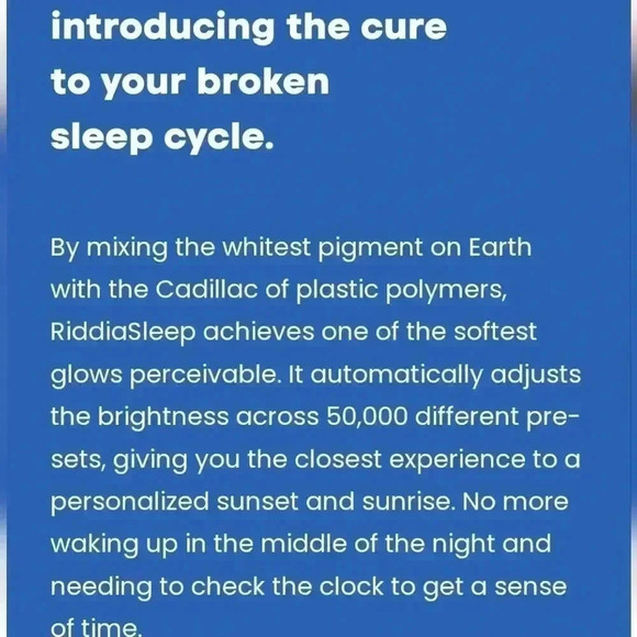 Riddia Sleep  - Picture 2 of 4